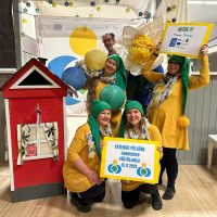 Yhteinen Pälkäne 2 päätösjuhla, hanketiimi ja linssilude